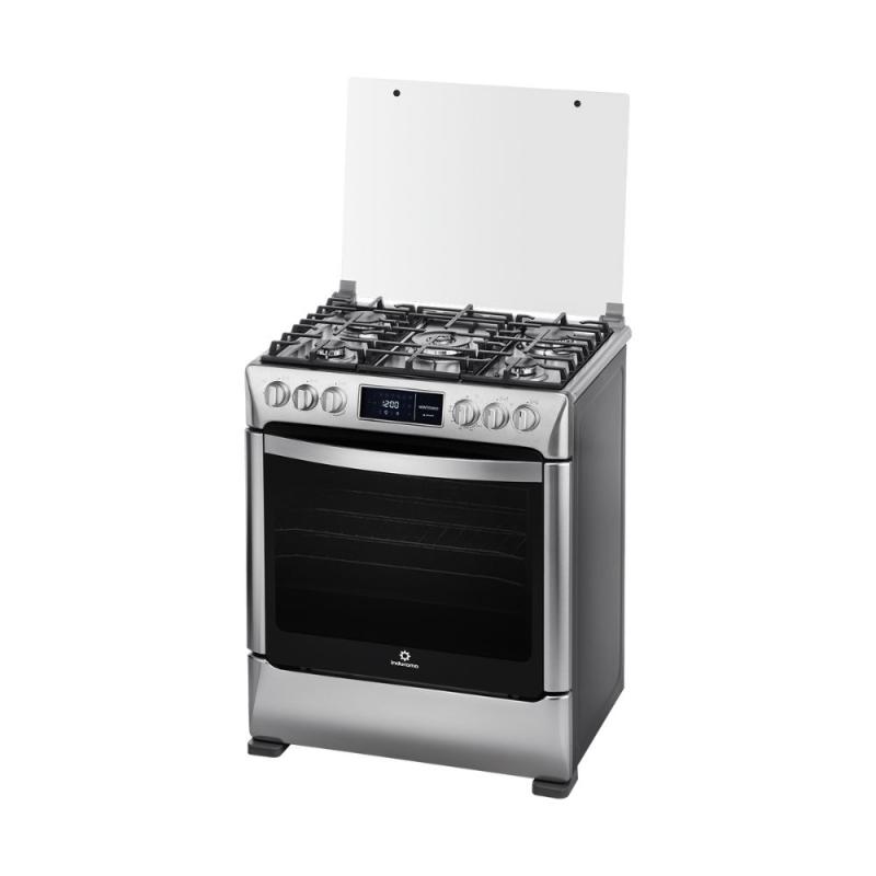ESTUFA CON HORNO 30" CON 5 QUEMADORES SMART MONTECARLO